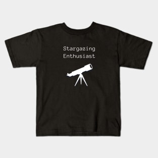 Stargazing Enthusiast Kids T-Shirt